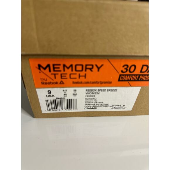 Reebok Gray and Orange Women's Sneakers - Picture 2 of 11